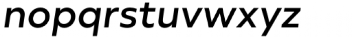 BR Nebula Medium Italic Font LOWERCASE