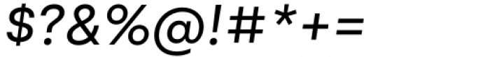 BR Shape Regular Italic Font OTHER CHARS