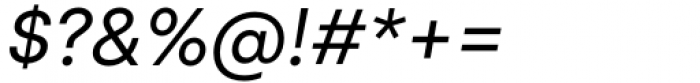 BR Sonoma Regular Italic Font OTHER CHARS