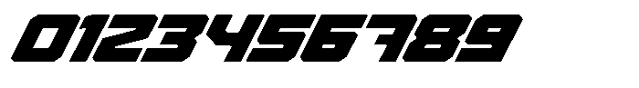 Brace Racing Font OTHER CHARS