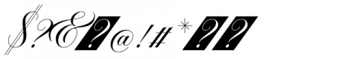 Brachetto Regular Font OTHER CHARS