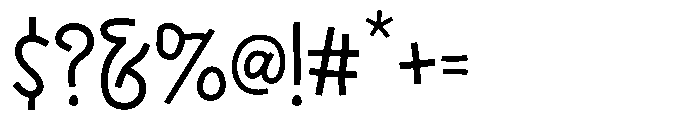 Brackoz Light Font OTHER CHARS
