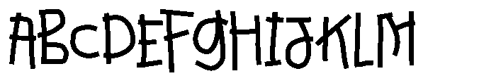Brackoz Light Font UPPERCASE