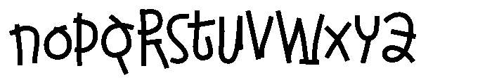 Brackoz Light Font LOWERCASE