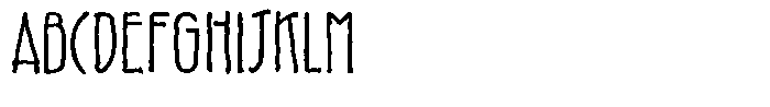 Brad Holland Caps FONT