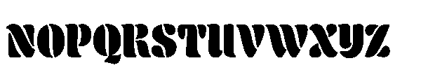 Bradent Font UPPERCASE