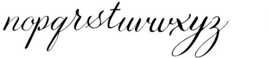 Braderia Italic Font LOWERCASE