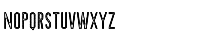Bradleys Sans One Rough Font UPPERCASE