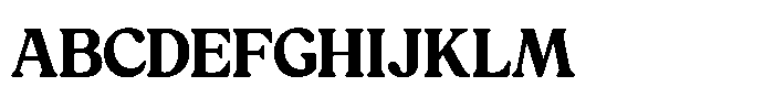Brado Quena Bold Font UPPERCASE