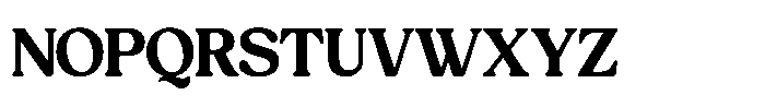 Brado Quena Bold Font UPPERCASE