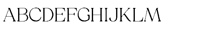 Brado Quena Light Font UPPERCASE