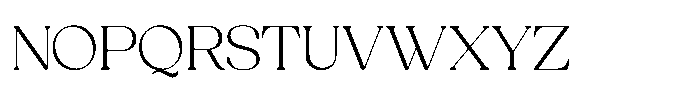 Brado Quena Light Font UPPERCASE
