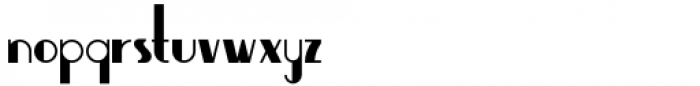 Braga Huis Black Font LOWERCASE