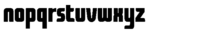 Bragona Font LOWERCASE