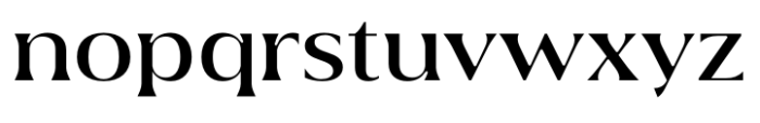Bragton Medium Font LOWERCASE