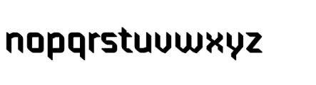 Brahmos Arabic Bold Font LOWERCASE