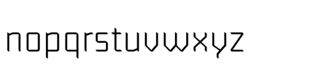 Brahmos Arabic Light Font LOWERCASE