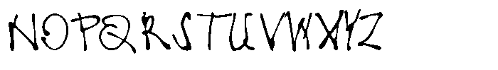 Brainrot Font UPPERCASE
