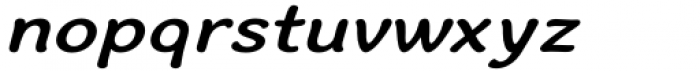 Brainstroke Expanded Italic Font LOWERCASE