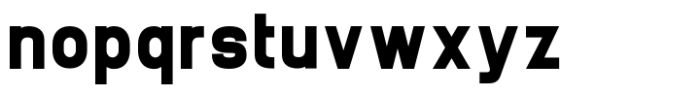 Brainy Variable Sans Black Expanded Font LOWERCASE