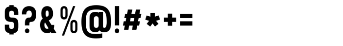 Brainy Variable Sans Bold Condensed Font OTHER CHARS