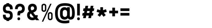 Brainy Variable Sans Bold Expanded Font OTHER CHARS