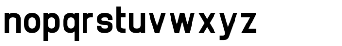 Brainy Variable Sans Bold Expanded Font LOWERCASE