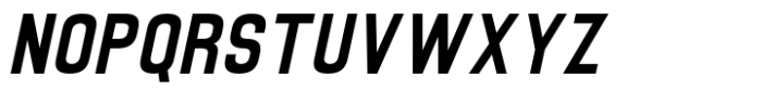 Brainy Variable Sans Bold Semi Condensed Italic Font UPPERCASE
