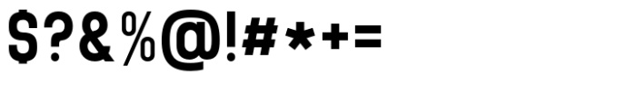 Brainy Variable Sans Bold Semi Expanded Font OTHER CHARS