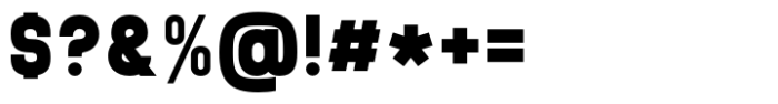 Brainy Variable Sans Extra Black Expanded Font OTHER CHARS