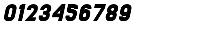 Brainy Variable Sans Extra Black Semi Exp Italic Font OTHER CHARS