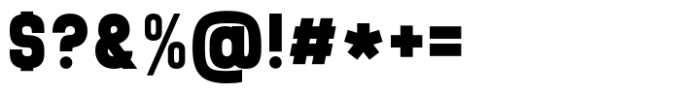 Brainy Variable Sans Extra Black Semi Expanded Font OTHER CHARS