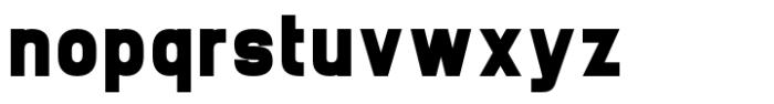 Brainy Variable Sans Extra Black Semi Expanded Font LOWERCASE