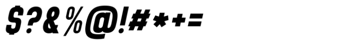 Brainy Variable Sans Extra Bold Condensed Italic Font OTHER CHARS