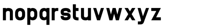 Brainy Variable Sans Extra Bold Expanded Font LOWERCASE