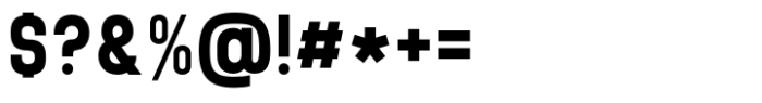 Brainy Variable Sans Extra Bold Semi Expanded Font OTHER CHARS