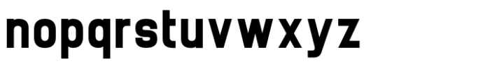 Brainy Variable Sans Extra Bold Font LOWERCASE