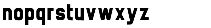 Brainy Variable Sans Heavy Condensed Font LOWERCASE