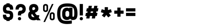 Brainy Variable Sans Heavy Expanded Font OTHER CHARS