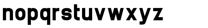 Brainy Variable Sans Heavy Expanded Font LOWERCASE