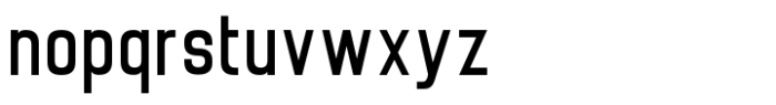 Brainy Variable Sans Medium Condensed Font LOWERCASE