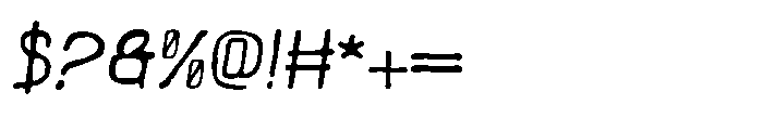 Brakeguy Font OTHER CHARS