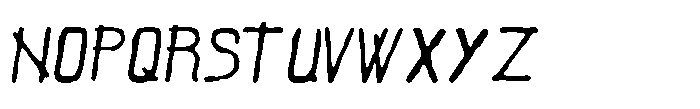 Brakeguy Font LOWERCASE
