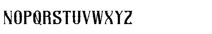 Brameson Spencer Regular Font LOWERCASE