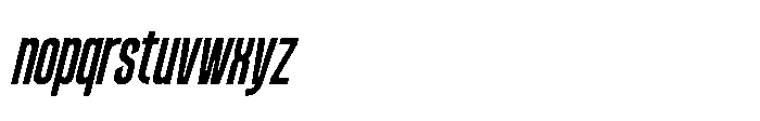 Brandel Luchador Italic Font LOWERCASE