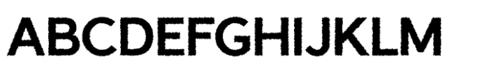 Branden Rough Regular Font UPPERCASE