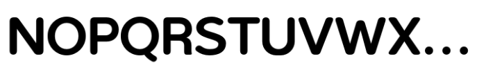 Branden Rounded Regular Font UPPERCASE