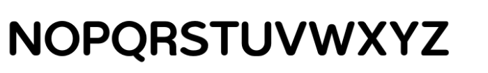Branden Rounded Regular Font LOWERCASE