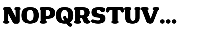 Brandier Extra Bold Font UPPERCASE