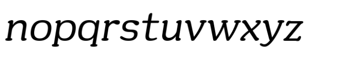 Brandier Italic Font LOWERCASE